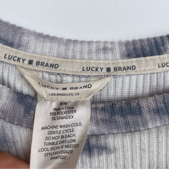 SALE 🛍️ LUCKY BRAND cozy ribbed top Womens size M - Picture 4 of 7